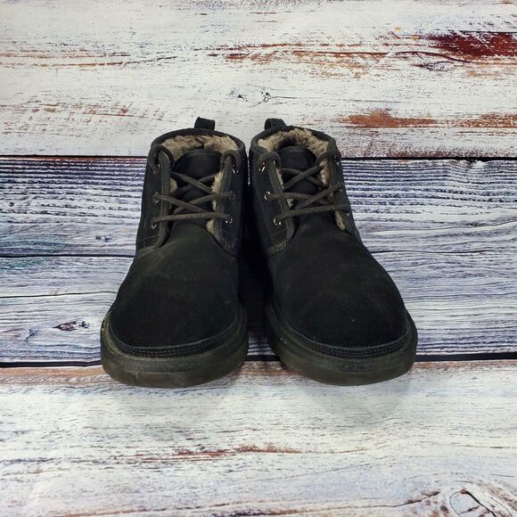 Ugg Neumel Black Suede Ankle Chukka Boots Men\'s Size 12 main image 6